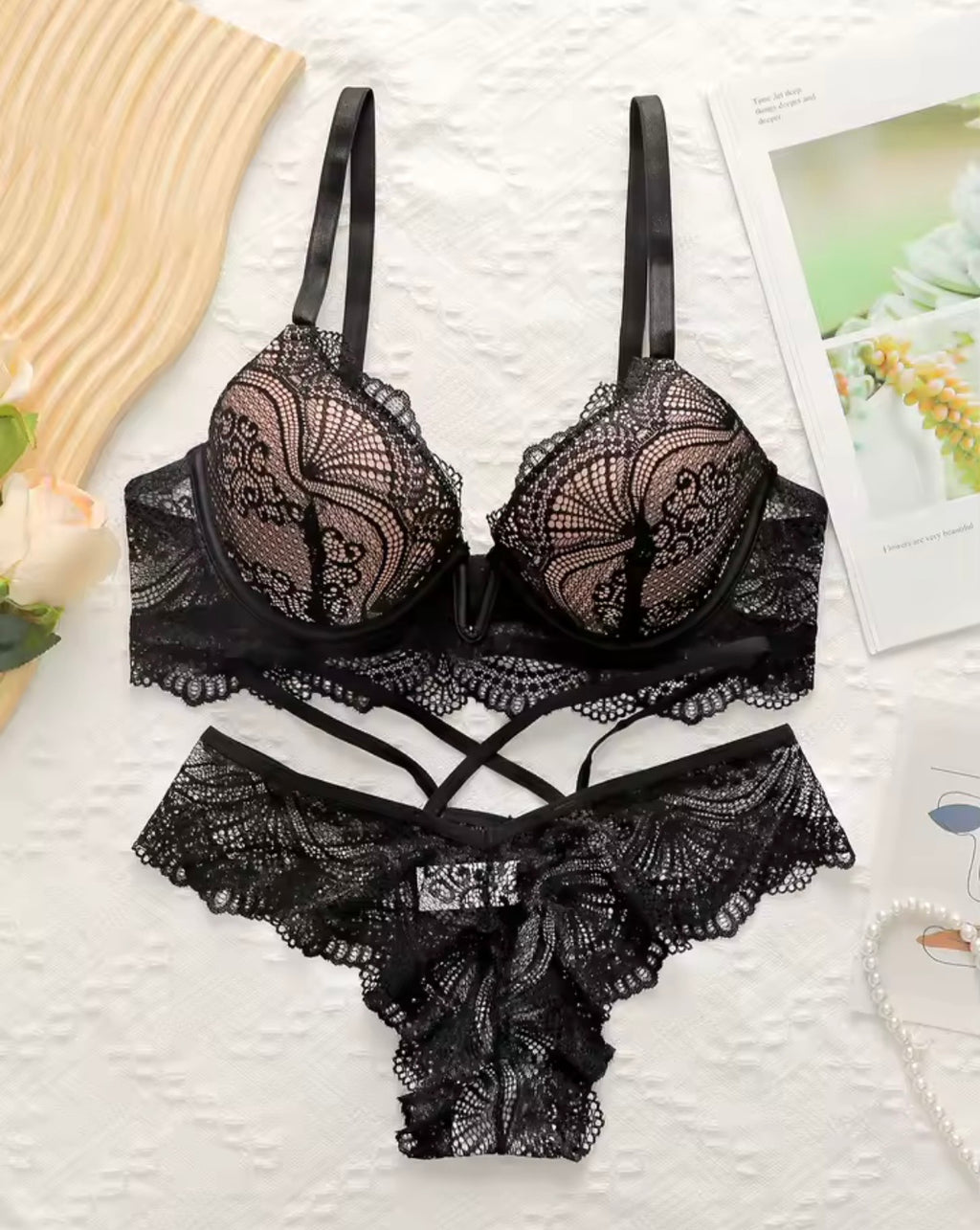 Komplet Blielizny Vicky Push-up