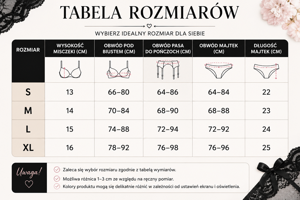 Brązowy komplet Mandy