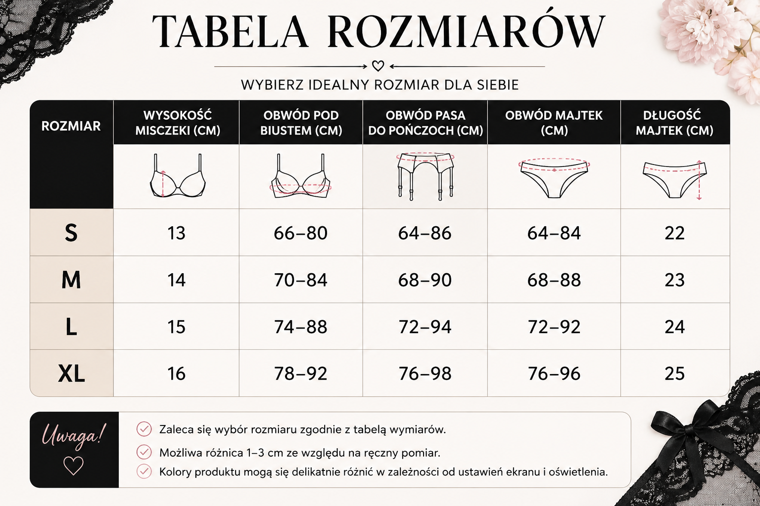 Brązowy komplet Mandy