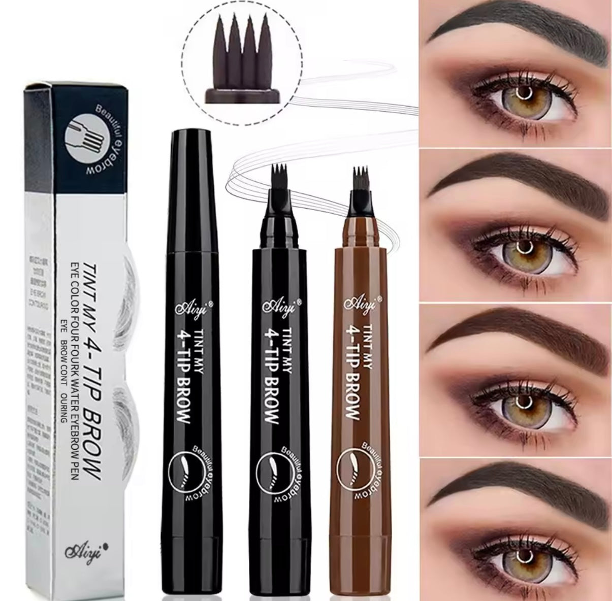 Pisak do brwi - naturalny efekt Microblading