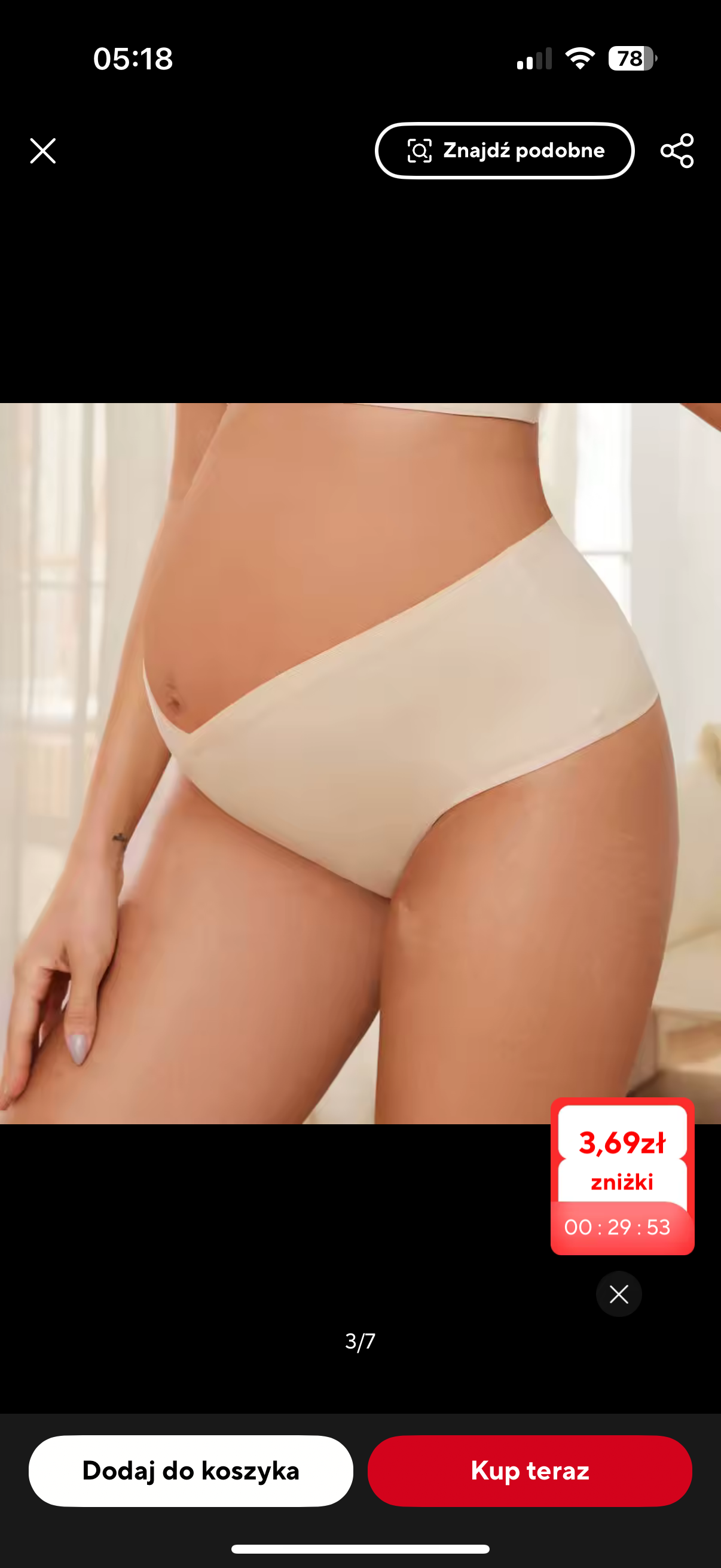 3 PARY majtek CIĄŻOWYCH - wygoda na każdy dzień