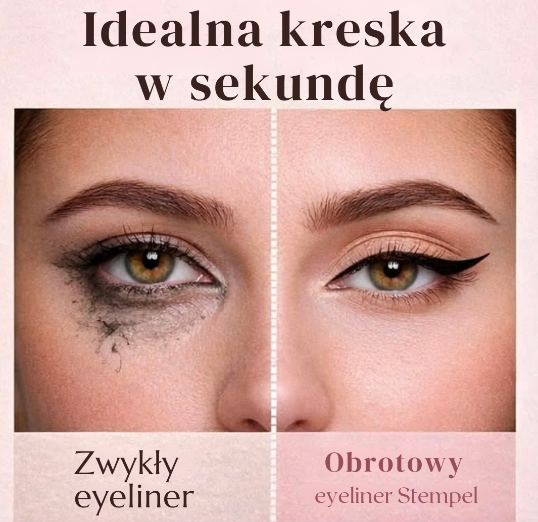 Wodoodporny eyeliner stempel – 2 kolory